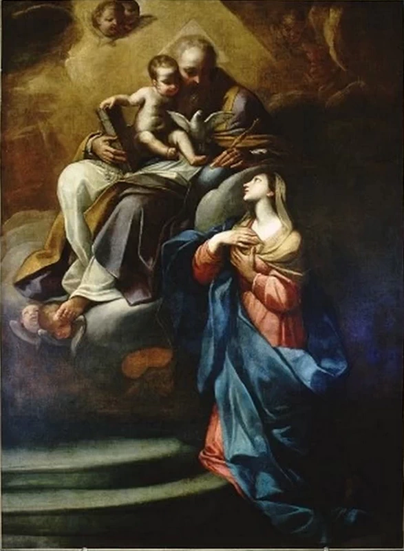 La Trinità con Madonna